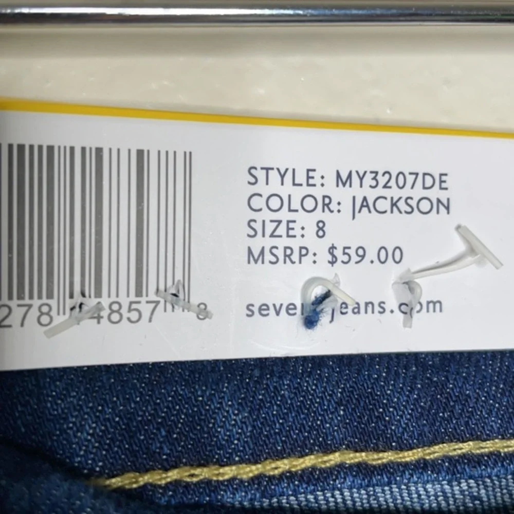 Seven 7 Sunset Bermuda "Jackson" Shorts sz 8 - Picture 3 of 6